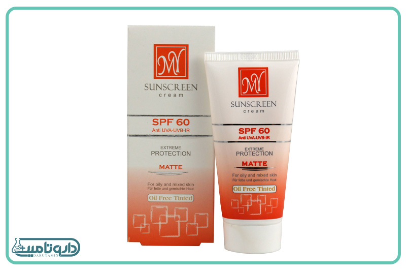 مای کرم ضد آفتاب SPF60 فاقد چربی کرم پودری